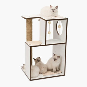 Catit Vesper Cat Furniture V-Box - White/Large