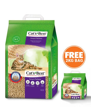 Cat's Best Smart Pellets Cat Litter - 5KG - Shopivet.com