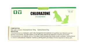 Chlorazone eye ointment 10ml - Shopivet.com