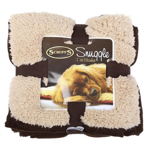 Scruffs Snuggle Dog Blanket - CHOCOLATE
