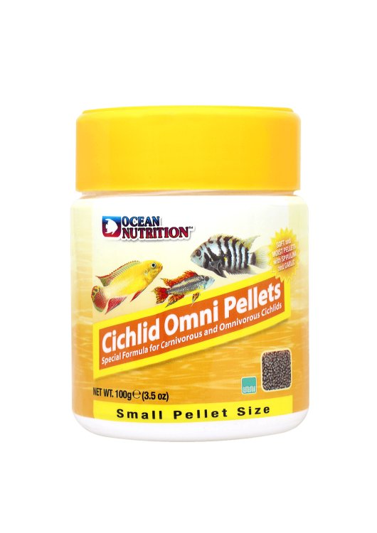 Cichlid Omni Pellets Small 100g - Shopivet.com