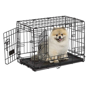 Contour Double Door Dog Crate 22″ - Shopivet.com