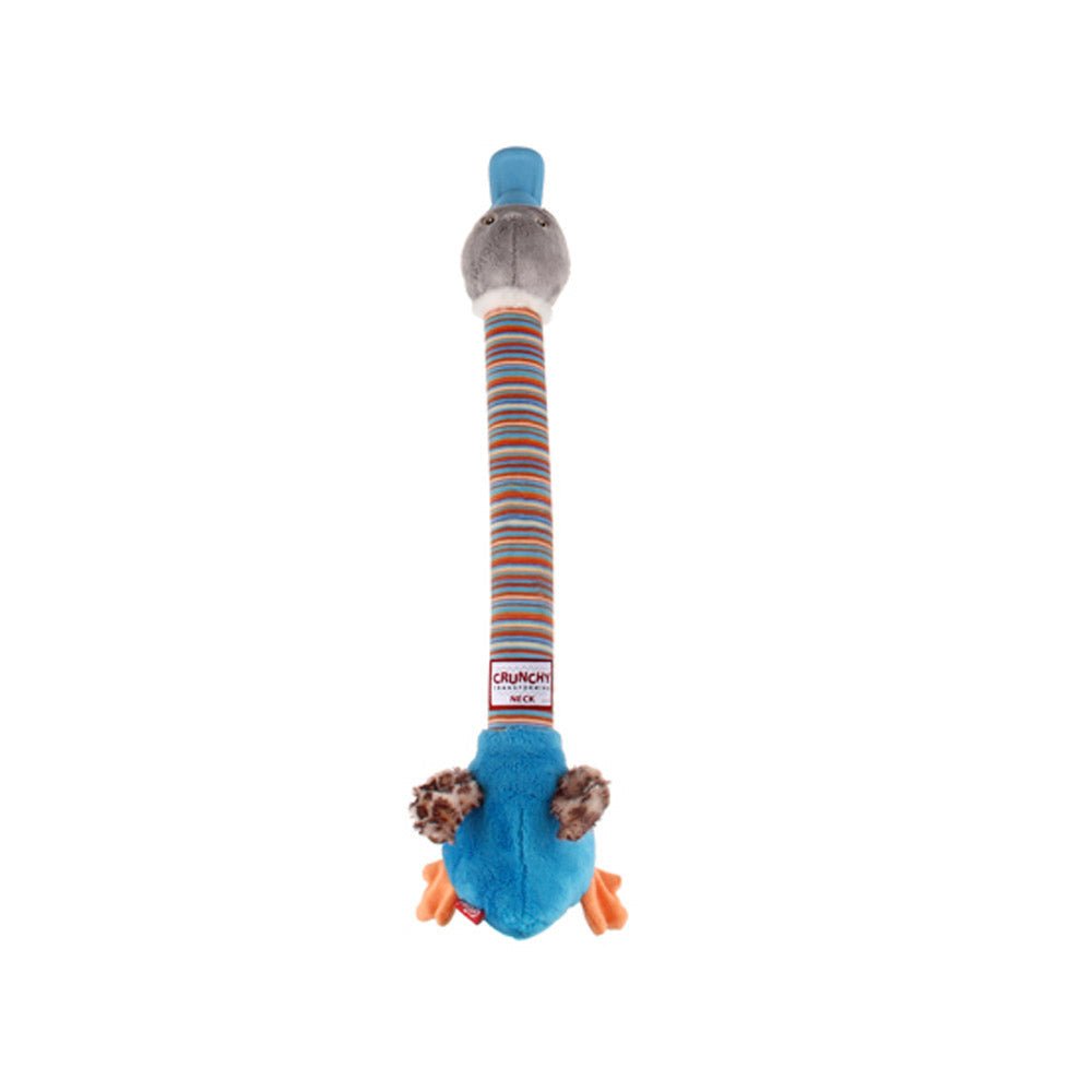 Crunchy Neck Duck with Bone & Squeaker Large - Shopivet.com