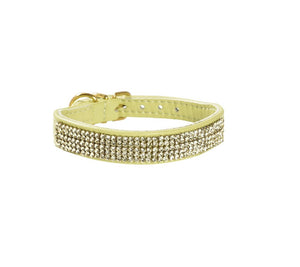 Crystal Princesse Collar - Green / 35 cm