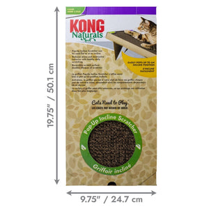 Kong Naturals Pop-Up Incline Cat Scratcher -