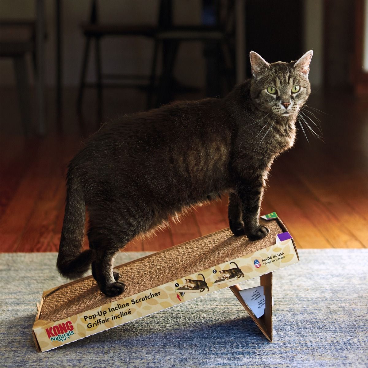 Kong Naturals Pop-Up Incline Cat Scratcher -