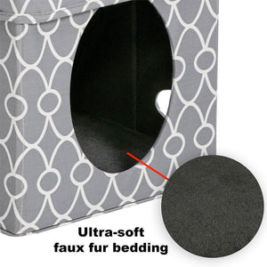 Curious Cat Cube – Grey - Shopivet.com