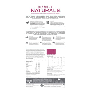 Diamond Naturals Large Breed Puppy Lamb & Rice Formula - 15kg (33 lbs) - Shopivet.com
