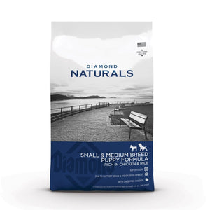 Diamond Naturals Small and Medium Breed Puppy Rich in Chicken & Rice - 2Kg (4.40 lbs) - Shopivet.com