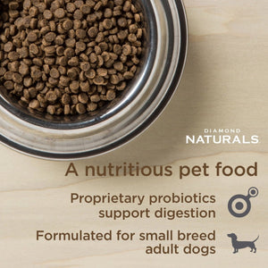 Diamond Naturals Small Breed Adult Dog Chicken & Rice Formula - 2Kg (4.40 lbs) - Shopivet.com