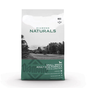 Diamond Naturals Small Breed Adult Dog Lamb & Rice Formula - 2Kg (4.40 lbs) - Shopivet.com