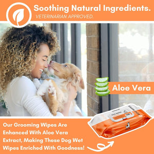 DogsLife Unscented Grooming Dog Wipes 100pcs - Shopivet.com