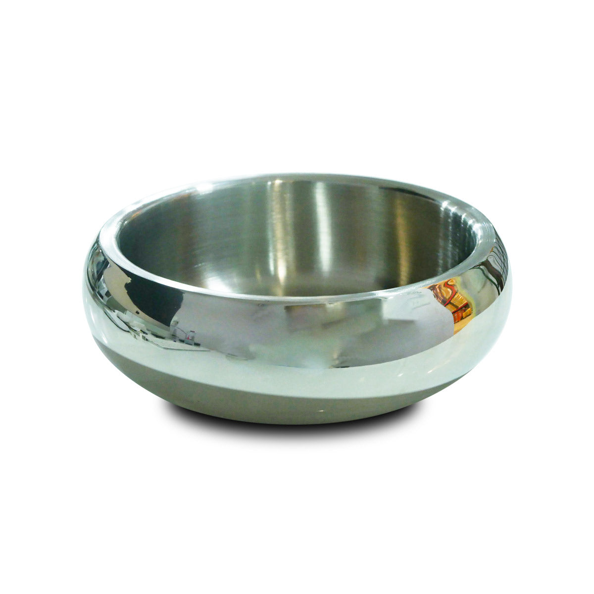 Double Wall Bowl Belly with Non-slip Base - 360 ML