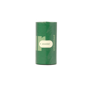 Earth Rated 15 Dog Poop Bags on 1 Roll (Unscented) - Shopivet.com