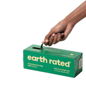 Earth Rated Dog Poop Bags – Bulk Single Roll ( 300 Bags) - Lavender - Shopivet.com
