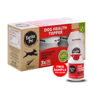 Earthz Pet New Zealand Grass Fed Beef Health Topper for Dogs - Shopivet.com