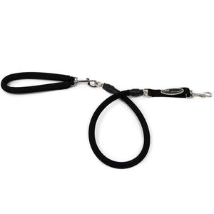 Ez Step Stretch Leash Medium - black - Shopivet.com