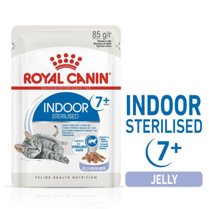 Feline Health Nutrition Indoor 7+ Jelly (WET FOOD - Pouches) 12 x 85g