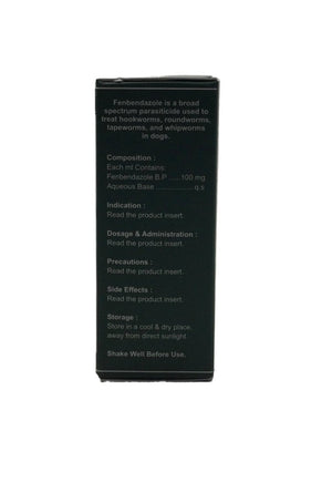 Fenbendazole B.P 100mg/ml Dewormer Oral Suspension - Shopivet.com