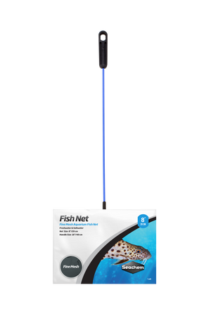 Fish Net 8" / 20 cm - Fine Mesh - Long Handle