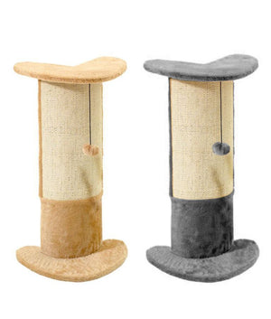 Flamingo Basic Line Santo Cat Scratching Board - Beige - Shopivet.com