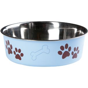 Flamingo Bella Kena Dog Bowl - BLUE 12CM - Shopivet.com