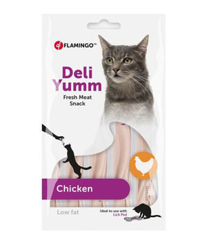 Flamingo Deli Yumm Fresh Meat Snack Chicken Cat Treats 70g - 70g - Shopivet.com