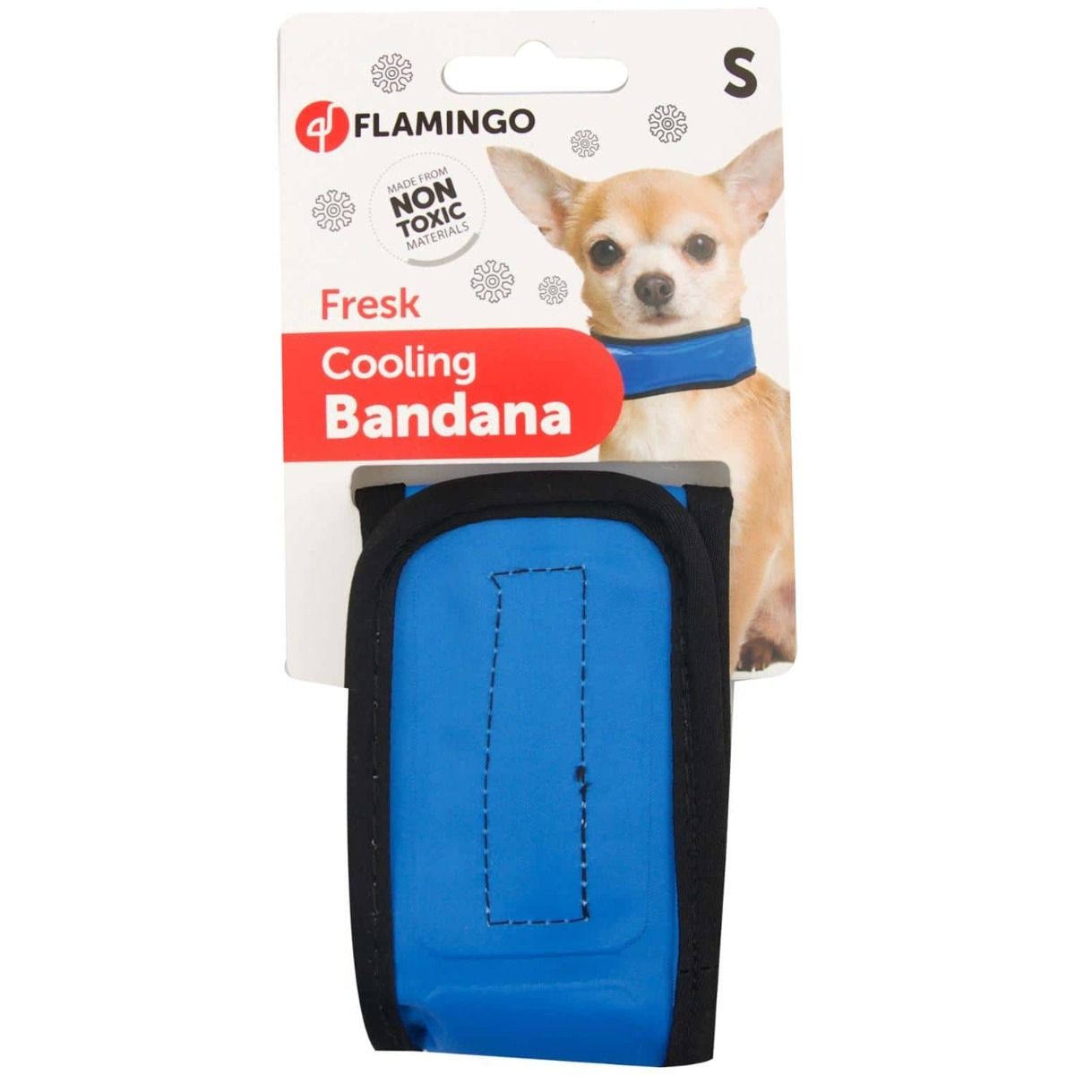 Flamingo Dog Cooling Bandana - S - Shopivet.com