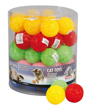 Flamingo Flynn Glitter Ball Cat Toy - OS - Shopivet.com