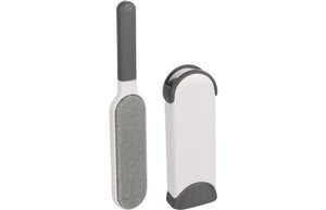 Flamingo Fura Cat Hair Remover White/Grey 32.5x7.5x5.2cm - Shopivet.com