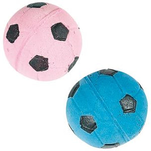 Flamingo Mila Sponge Football Cat Toy 2pcs - OS - Shopivet.com