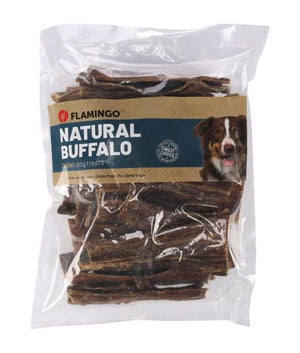 Flamingo Natural Buffalo Gullet Dog Treats 500g - 500g - Shopivet.com