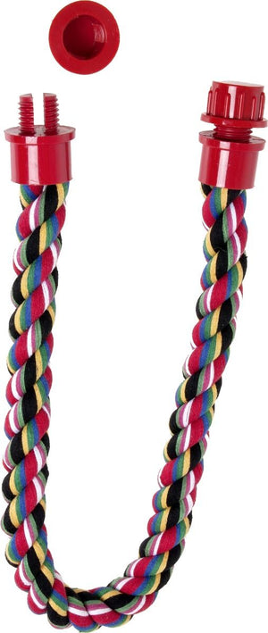 Flamingo Twister Perch Cotton Bird Bar - Large - Shopivet.com