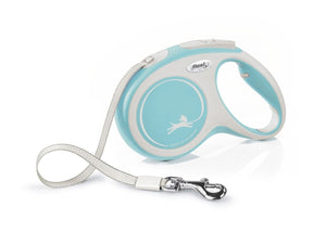 Flexi New Comfort Tape Dog Leash - LIGHT BLUE S/5M - Shopivet.com