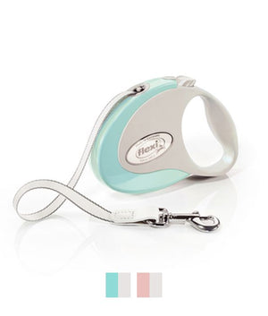 Flexi Style Tape Retractable Dog Leash - ROSE M/5M - Shopivet.com