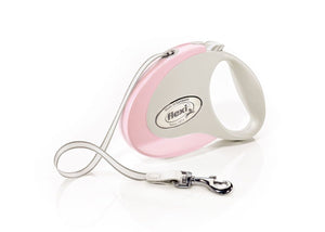 Flexi Style Tape Retractable Dog Leash - ROSE M/5M - Shopivet.com