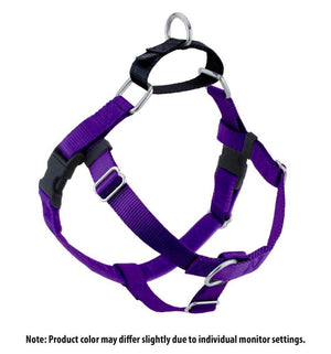 Freedom No-Pull Harness and Leash - Purple / Medium 1"