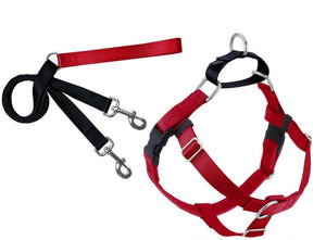 Freedom No-Pull Harness and Leash - Red / XXL 1"