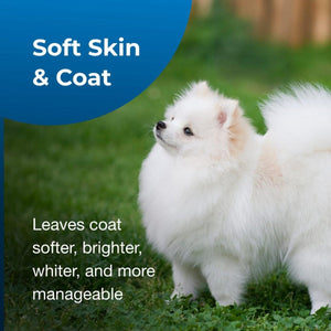 Fresh ’n Clean® Snowy - Coat® Whitening Shampoo Vanilla Scent 1 gallon - Shopivet.com