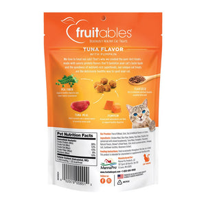 Fruitables Tuna Flavor with Pumpkin Cat Treats 70g - Shopivet.com