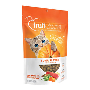 Fruitables Tuna Flavor with Pumpkin Cat Treats 70g - Shopivet.com