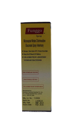 Funggo Anti Fungal & Anti bacterial Spray 100ml - Shopivet.com