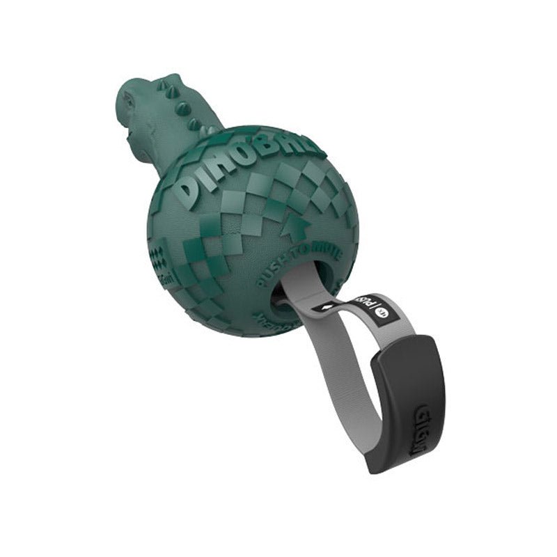 Gigwi Dinoball T - Rex ‘Push To Mute’ Lake Blue - Light Blue - Shopivet.com