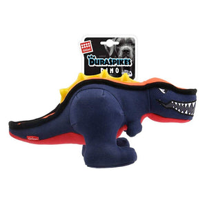 Gigwi Duraspikes Extra Durable Dinosaur Blue - Shopivet.com
