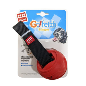GiGwi Go Fetch Rubber Slinger Balls - blue - Shopivet.com