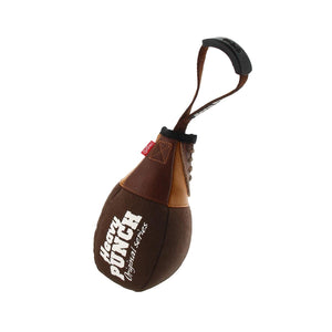 Gigwi Heavy Punch Boxing Pear With Squeaker Canvas / Leatherette / Rubber (Large) - Shopivet.com