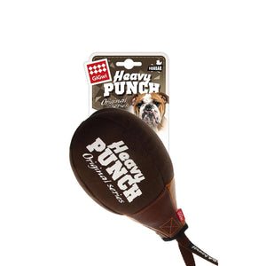 Gigwi Heavy Punch Boxing Pear With Squeaker Canvas / Leatherette / Rubber (Large) - Shopivet.com