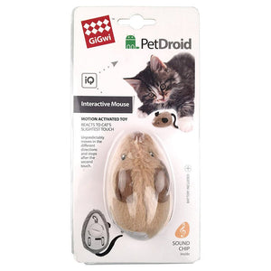 Gigwi Petdroid Mouse Electric/Interactive Cat Toy - Shopivet.com