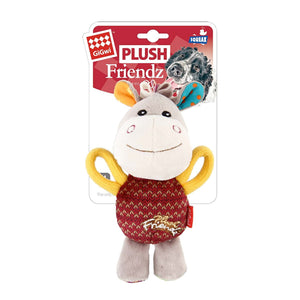 Gigwi Plush Friendz Dog Toy with Squeaker – Donkey - Shopivet.com
