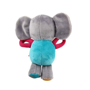 GiGwi Plush Friendz Squeaker Dog Toy – Elephant - Shopivet.com